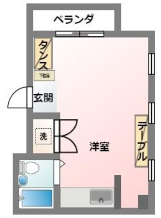 旭橋駅 徒歩6分 4階の物件間取画像